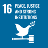 Goal 16: Peace, justice and strong institutions 